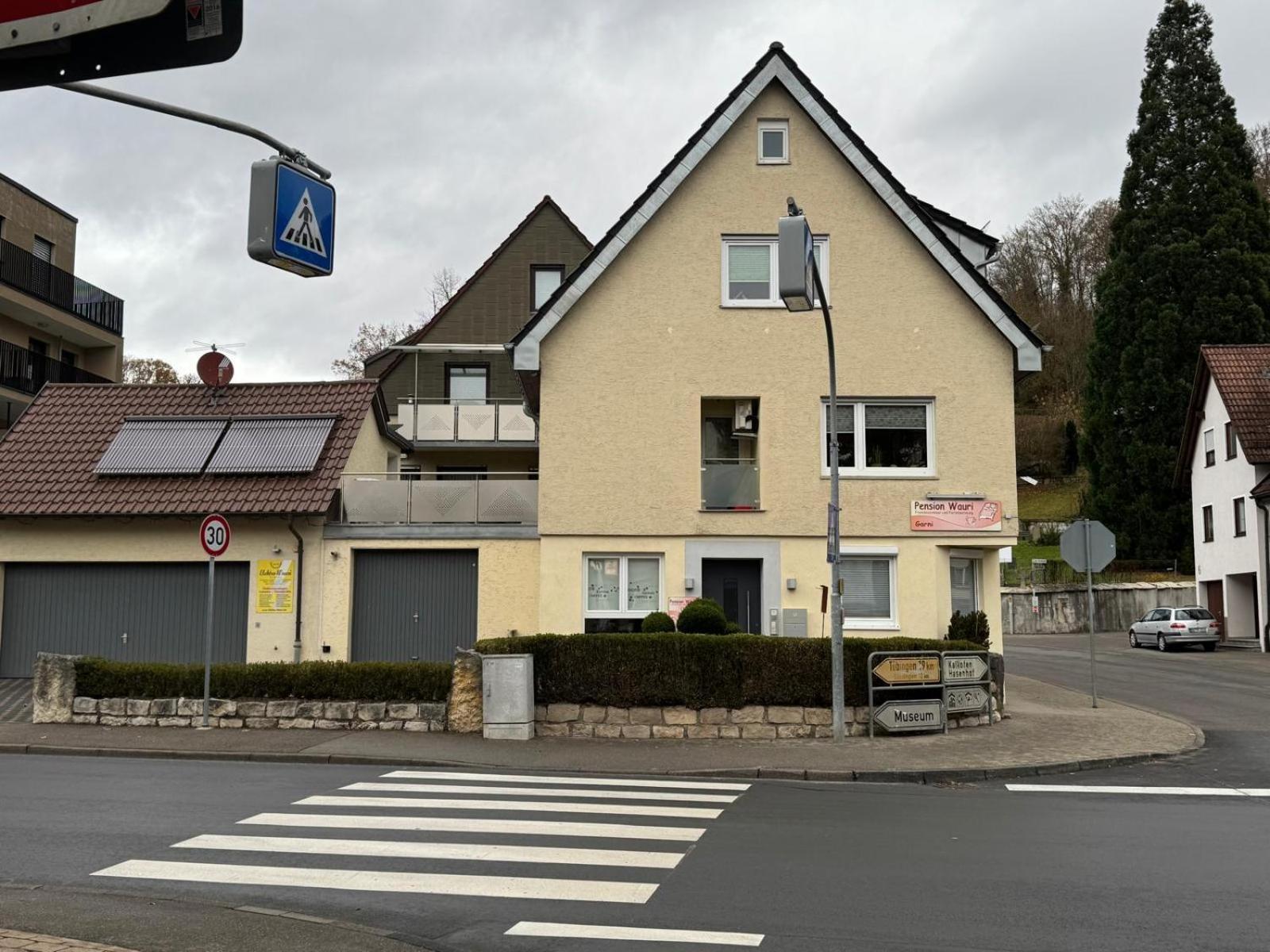 Ferienwohnung "Schwaebische Alb" , Pension Wauri Waldenbuch Eksteriør bilde