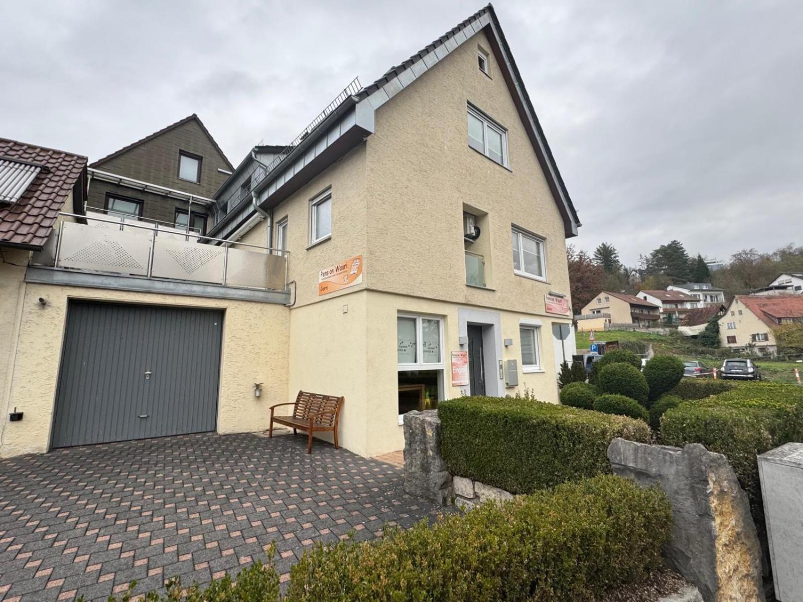 Ferienwohnung "Schwaebische Alb" , Pension Wauri Waldenbuch Eksteriør bilde