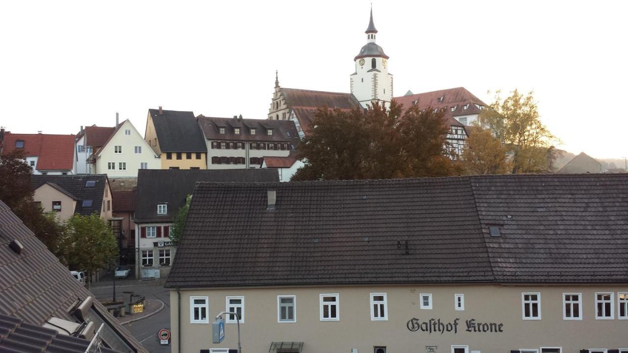 Ferienwohnung "Schwaebische Alb" , Pension Wauri Waldenbuch Eksteriør bilde
